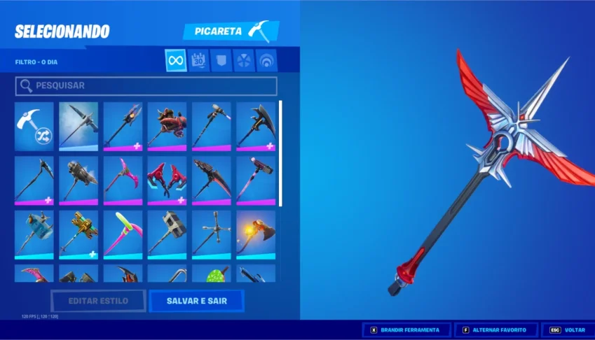 Conta FORTNITE skins, herois, C/salve o mundo 1.600Vbucks