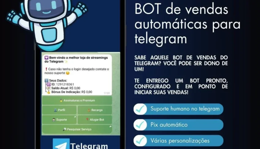 Bot Telegram Venda Automatica Telegram