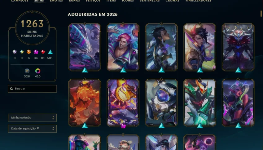 Conta Master 400 1263 SKINS