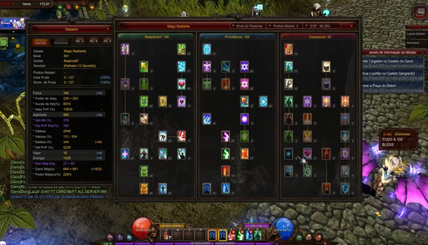 Vendo conta MU global serv Helheim WW lvl 802
