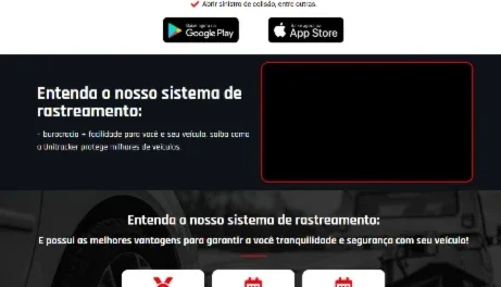 Site para empresa de rastreamento veicular em Wordpress