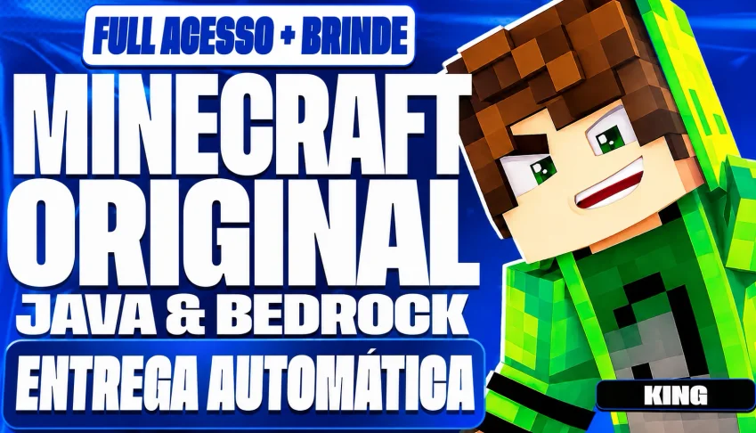 Minecraft Java+Bedrock Original(Entrega Automatica)
