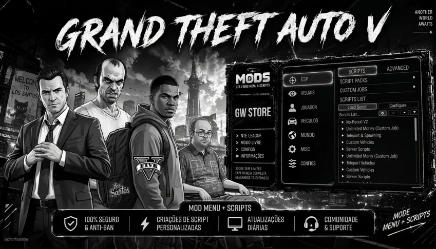 GTA 5 Online - Menu Cheat + Scripts