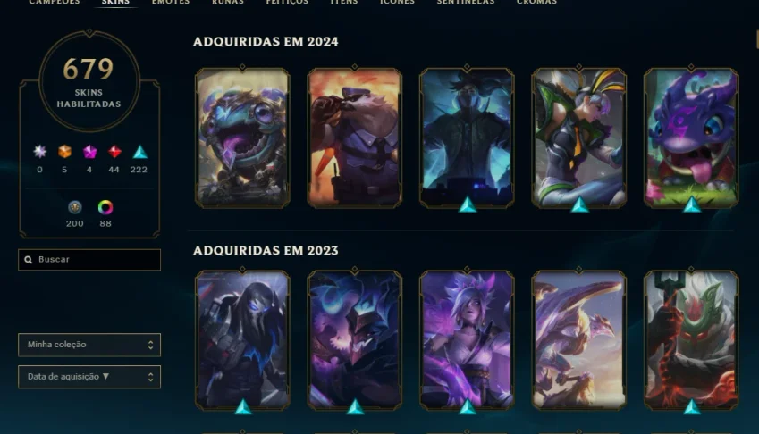 Conta Lol