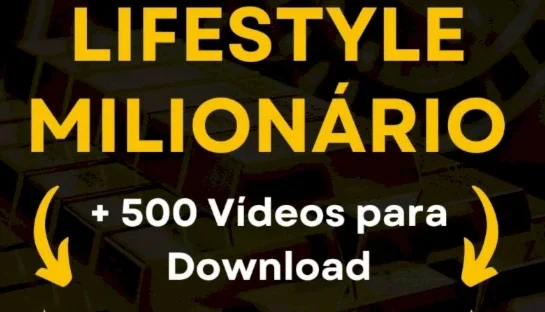 Pack de videos "Lifestyle Milionário" em 4K 500+ Vídeos
