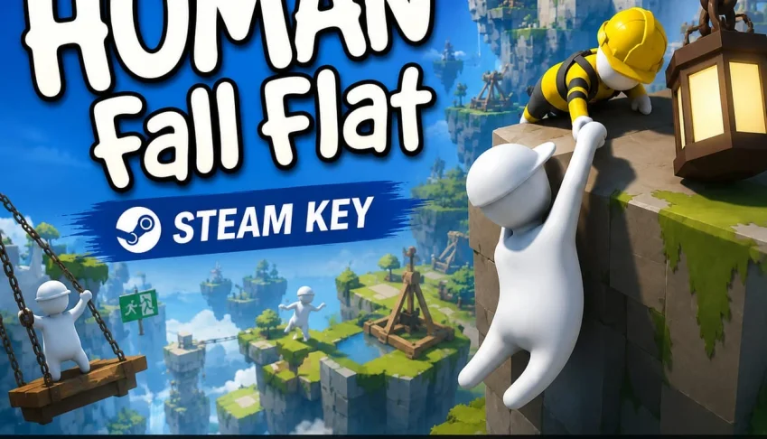 🔥 Human: Fall Flat Steam Key Original Entrega automática 🔥