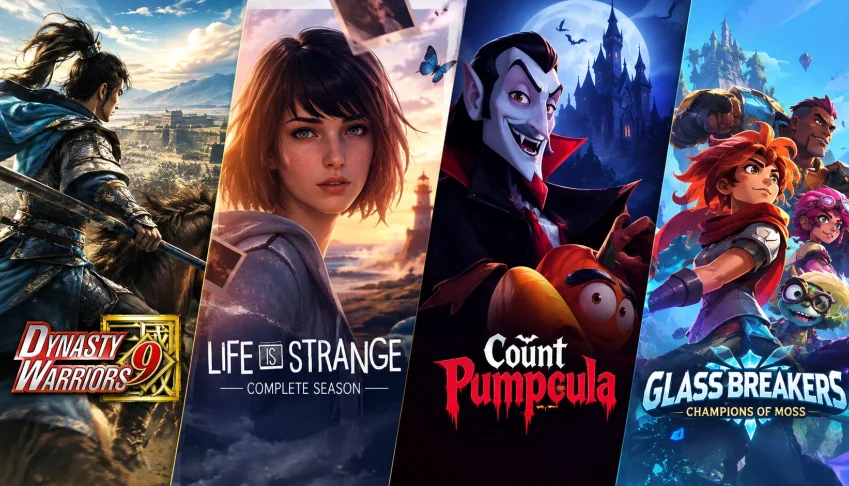 Dynasty Warriors 9 |  Life Is Strange | Conta Steam Off