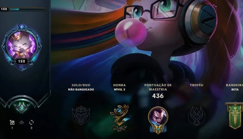 Conta BR 90 skins Todos campeões