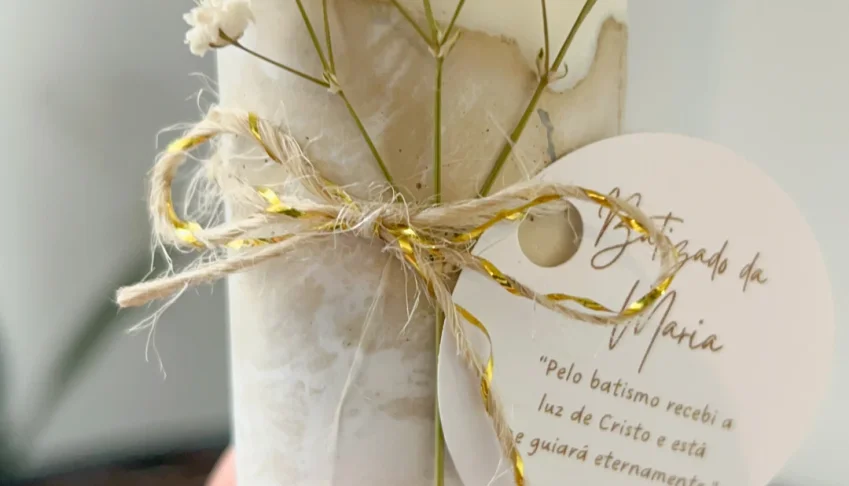Velas artesanais aromáticas