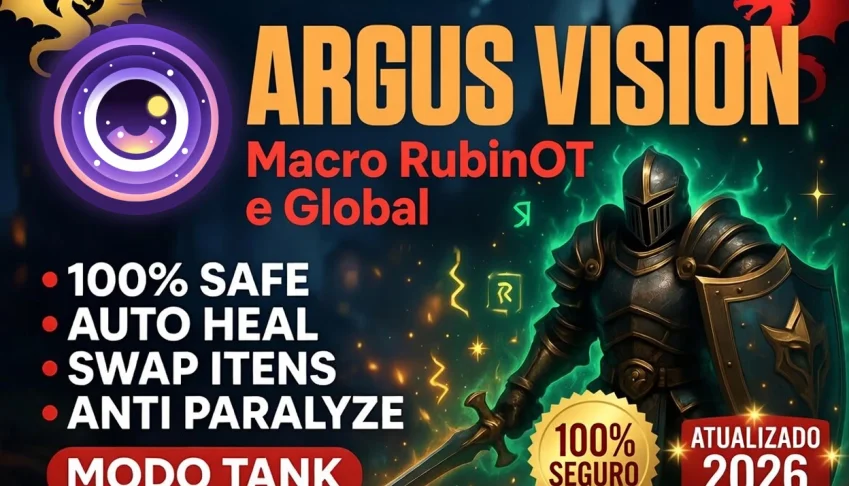 Bot Tibia|Macro|RubinOT|Global| 0 bans desde 2024 |100% safe