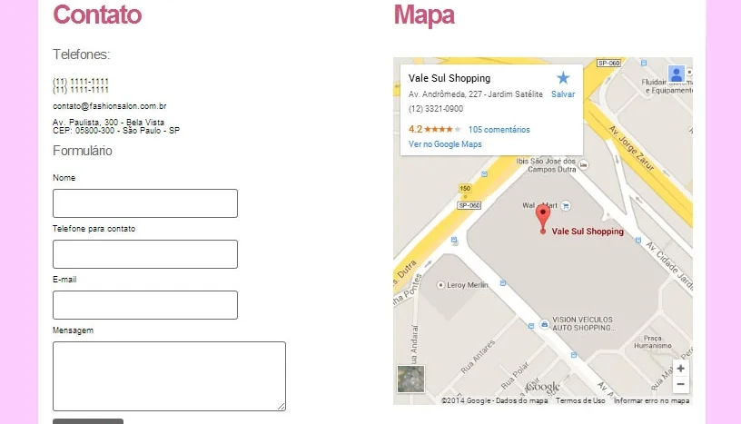 Site Script Php Sistema De Salão De Beleza Hair Studio