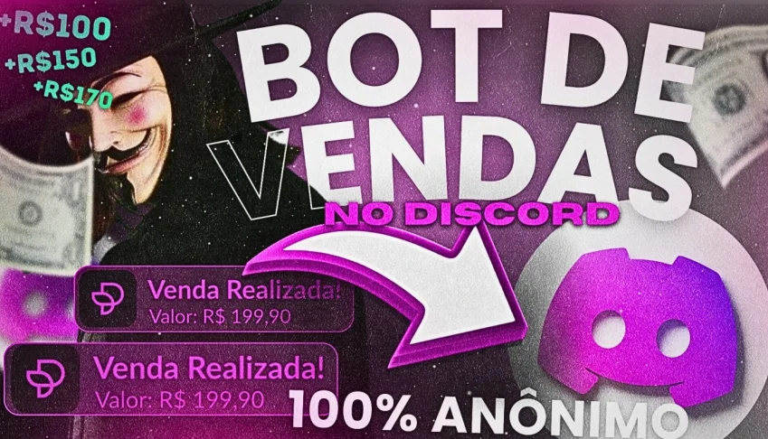 Bot de Vendas Automáticas no DISCORD (Com PushinPay)
