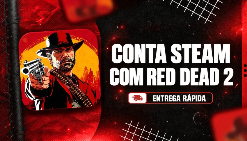 Conta Steam Com Red Dead 2 Instalável | Original | + Brinde