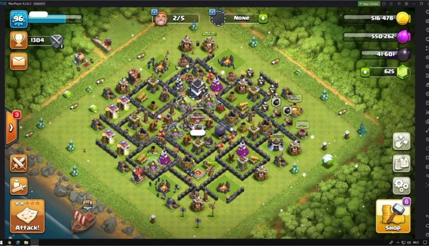 Clash Of Clans cv9