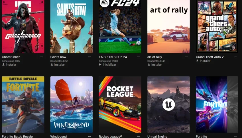Conta Da Epic (Leia A Descrição)