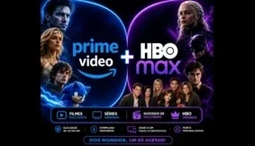 Prime Video + Hbo Max - Mais Brinde (Entrega Automatica)