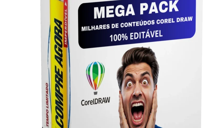 Pack Lucrativo Com Milhares De Criativos Corel Draw