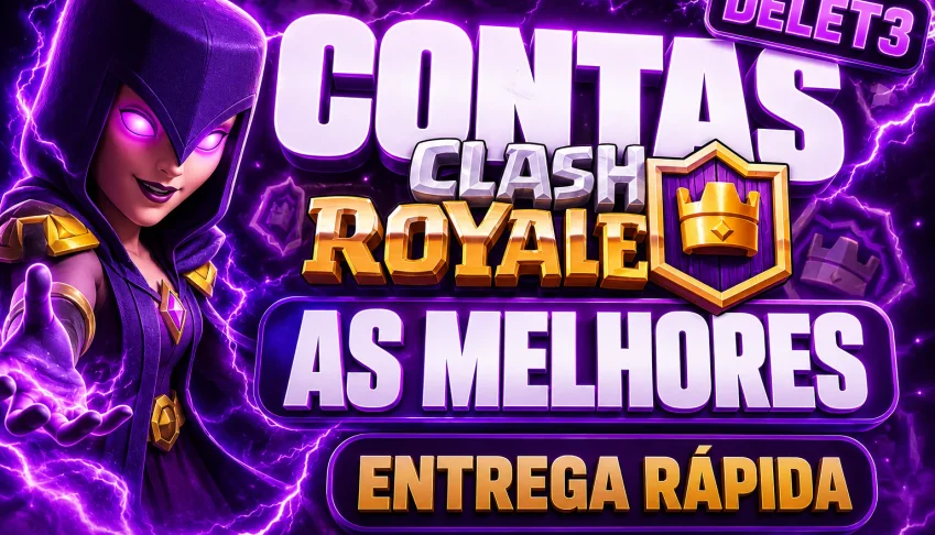 Contas Clash Royale - Melhor Preço