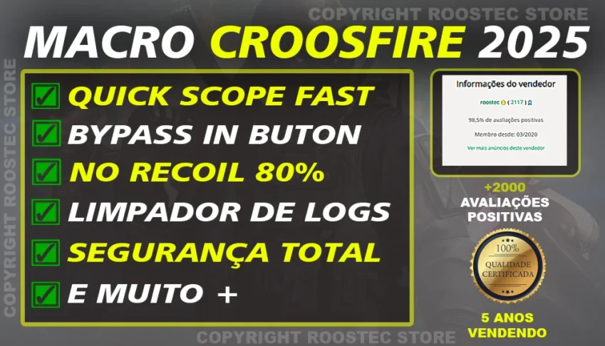 Macro Croosfire 2025 Indetectável