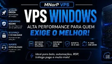 Vps Windows Brasil Alta Performance Com Nvme E Garantia