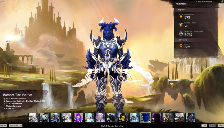 Guild Wars 2 — Endgame Account | Full Legendary | 130K Gold