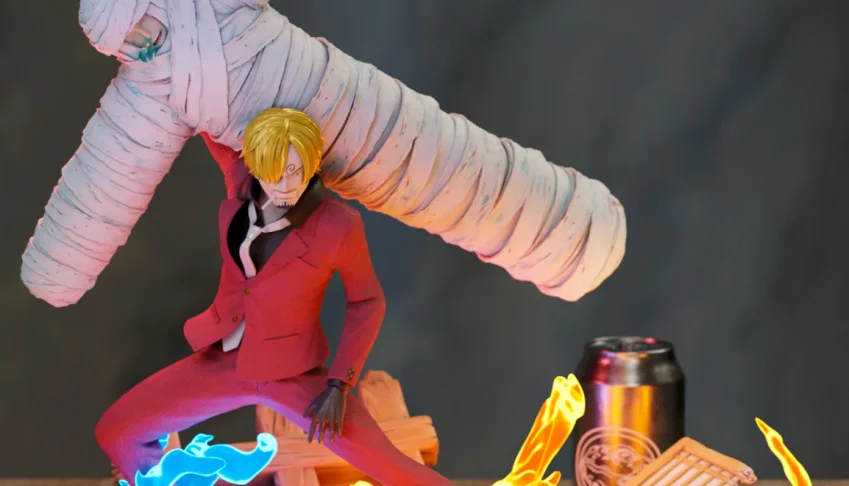 Sanji and Zoro One Piece 3D STL