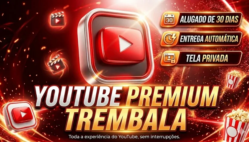 Youtube Premium 30 Dias [Via Email Sem Senha] ⚡