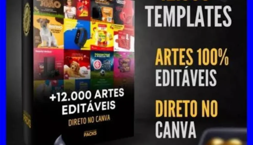 + 12.000 Posts Prontos (Canva)