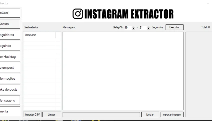 Extrator De Leads Instagram + Gerador De Licensas