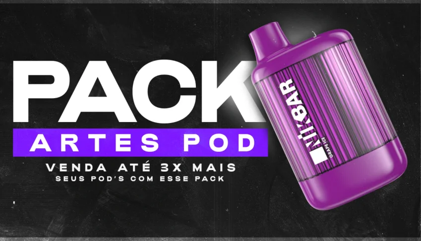 Pack 2025 - Artes de POD'S, VAPES, NARGULÉ e Tabacaria
