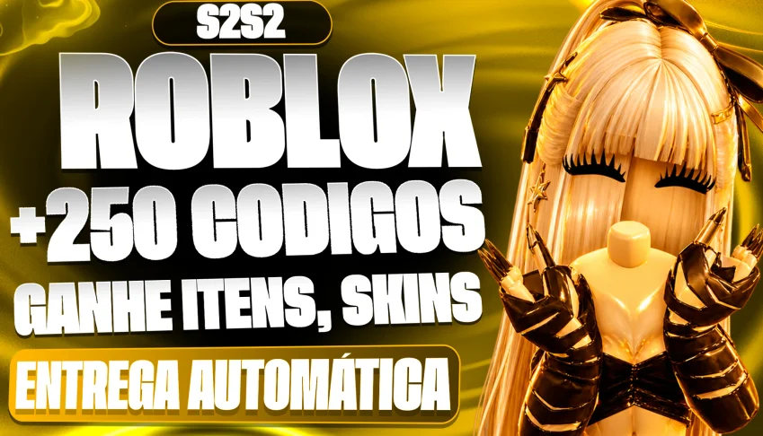 Roblox +250 Codigos, Skins Itens[Entrega Automática]