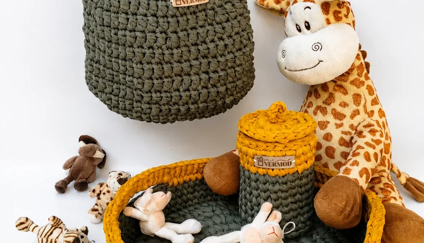 Kit de Crochê Francisco para Quarto de Bebê