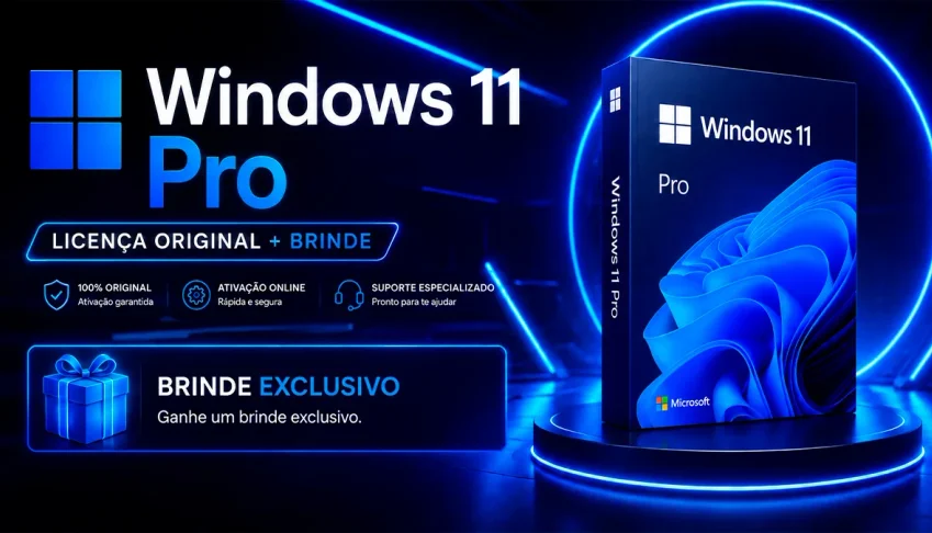Windows 11 Pro: Licença Digital 100% Original + Brinde Espec