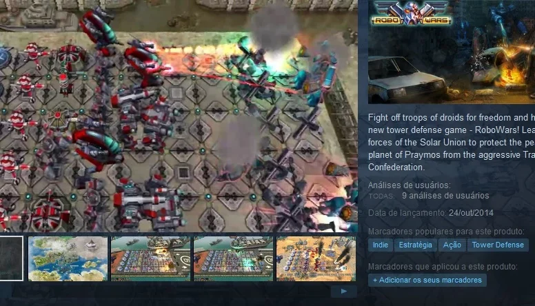 Steam Key - Robowars