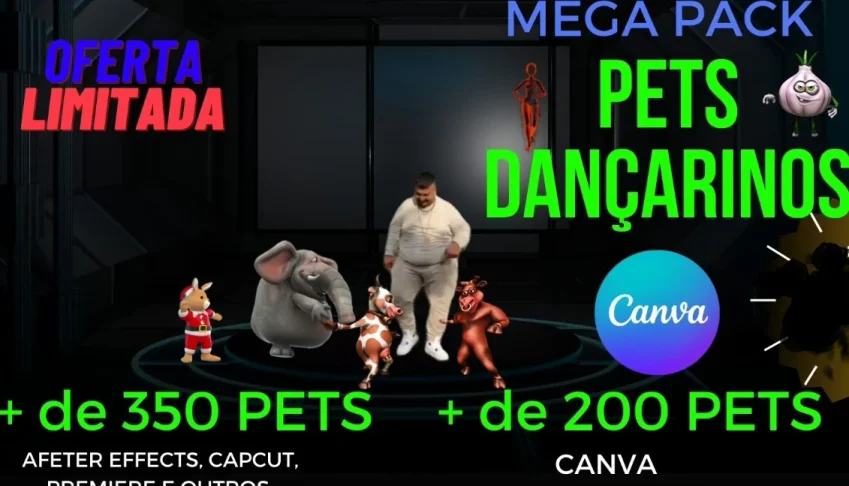 Pets Dançarinos - O Melhor Pack Da Internet 2024