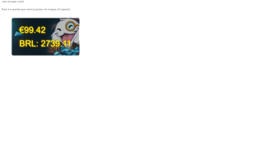 Conta league of legends