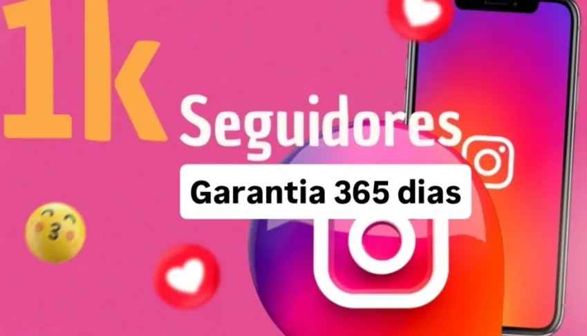 Seguidores com garantia 365 dias