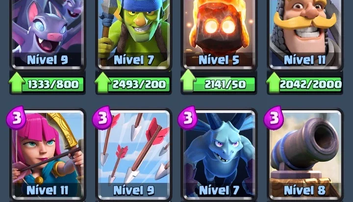 Conta clash royale