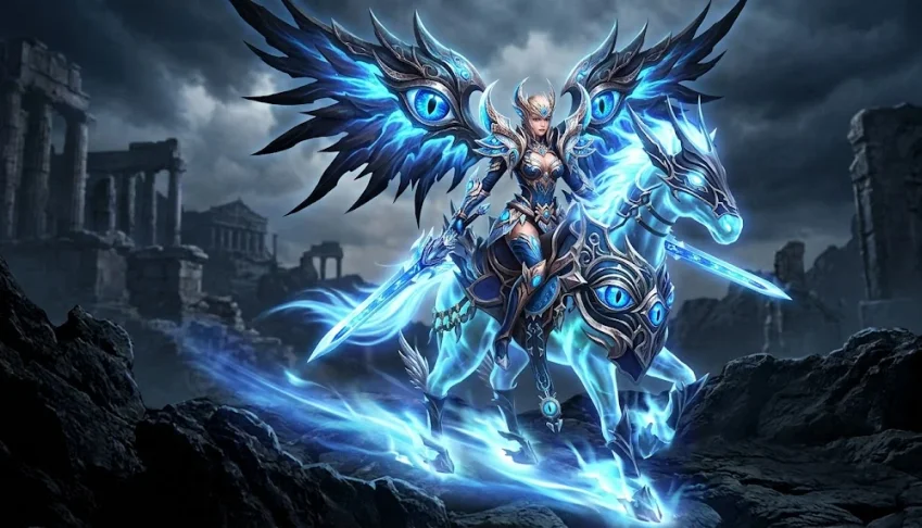 Slayer Megamu LV1100 com itens