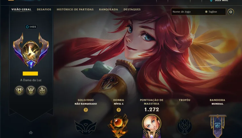 🌟 Conta League Of Legends – Mono Lux (3M+ Maestria) 🌟