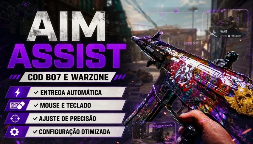 🚀Aim Assist Cod Black Ops 7 & Warzone - Bypass 2026🧨
