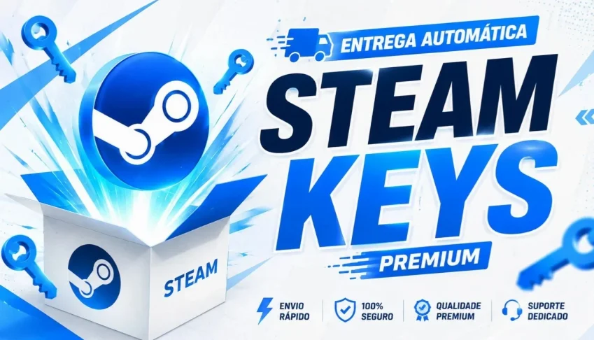 Steam Keys + Entrega Automatica + Com