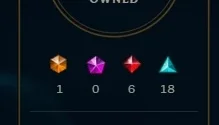 conta lol 118 champs e 118 skins