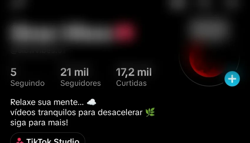 Conta Tiktok Dark | 20K de Seguidores