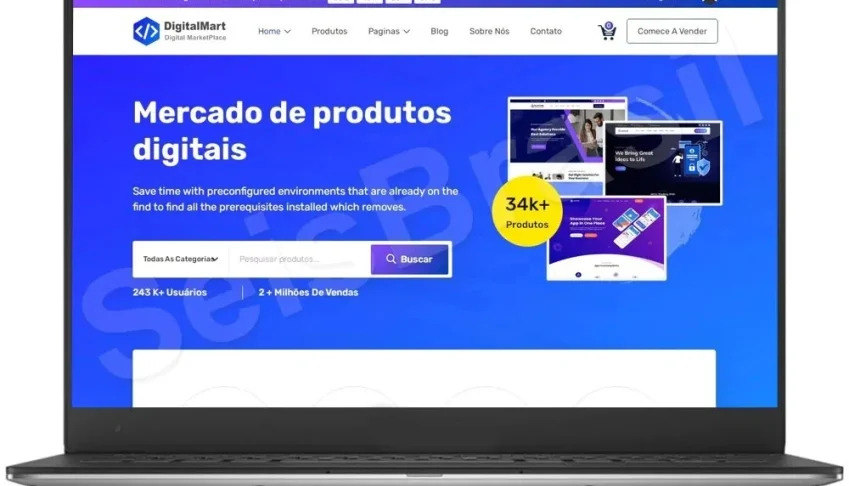 Script Marketplace Com Multi Lojas E Vendedores Em Português