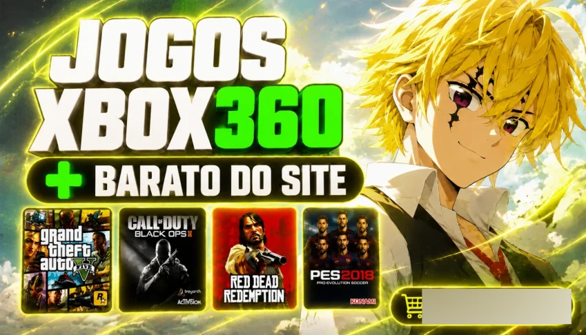 Xbox 360 jogos midia digital