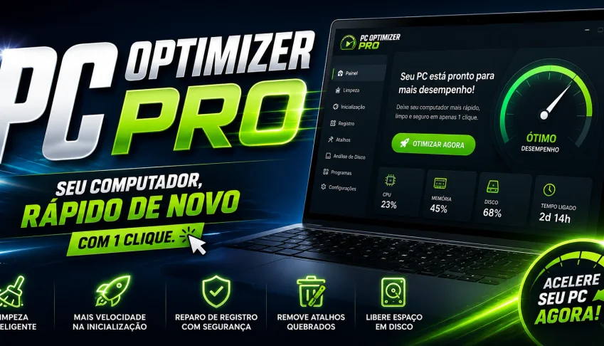 OTIMIZAÇÃO PC - Acelere o Windows e Libere Espaço Agora