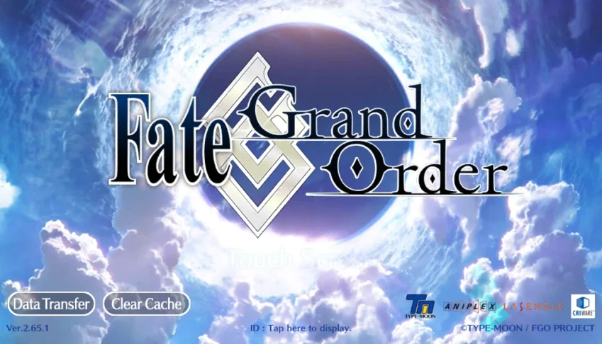 Contas Reroll Fate Grand Order