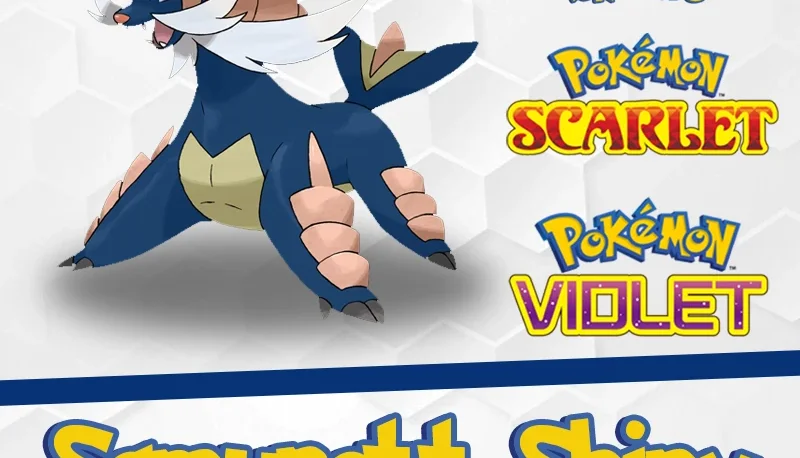 Samurott ou Oshawott Shiny 6IVs - Pokémon Scarlet Violet