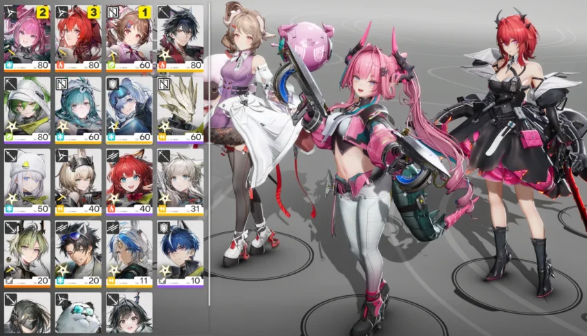 ARKNIGHTS: ENDFIELD Conta lv 53 + YVonne + laevatain + bis